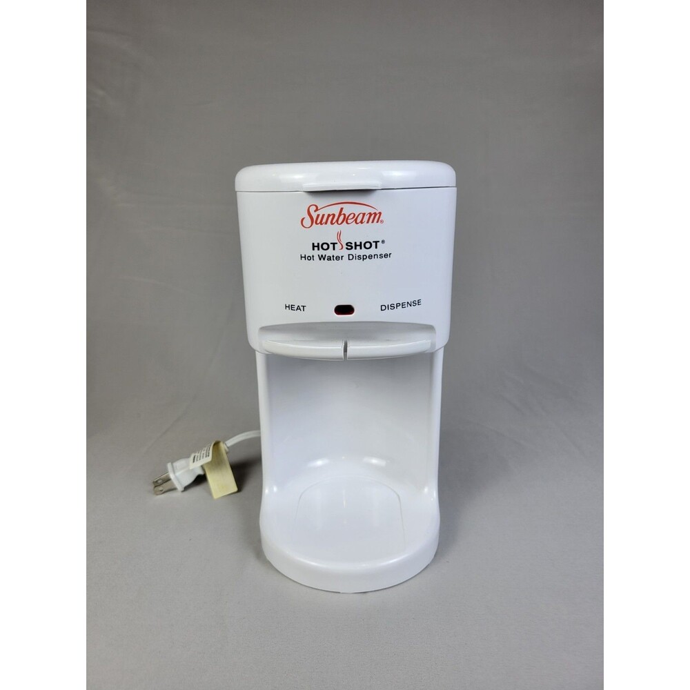 Sunbeam Hot Shot Hot Water Dispenser 3211 White Working Clean